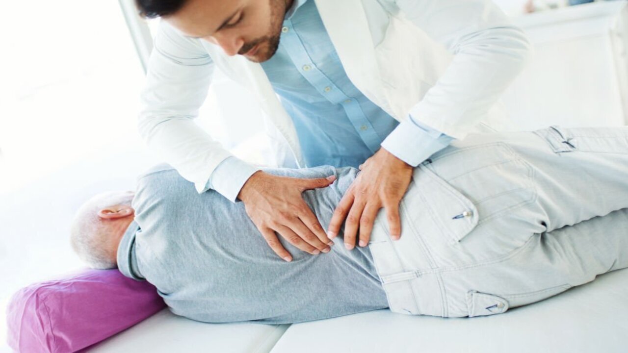 Chiropractor Providing Supplemental Care for Sciatica