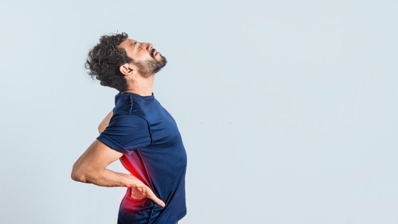 Man with Back Problems